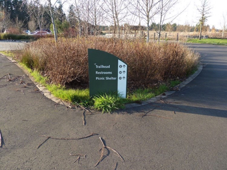 Good signage exists throughout